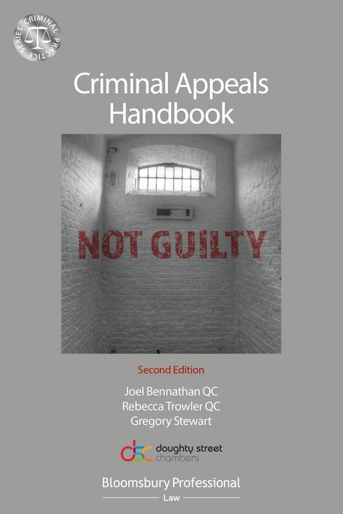 Produktbild: Criminal Appeals Handbook