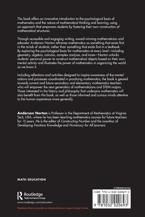 Produktbild: The Psychology of Mathematics