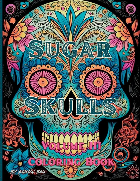 Produktbild: Sugar Skulls Coloring Book Volume 3