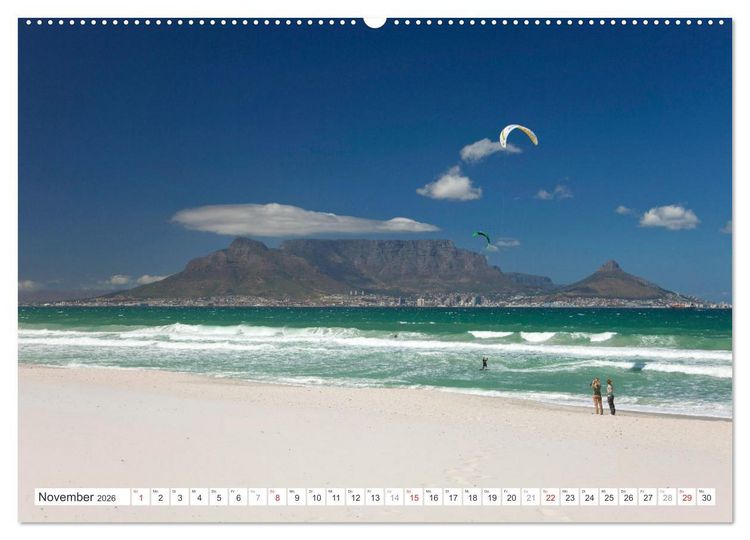 Produktbild: S&uuml;dafrika - Kapstadt (hochwertiger Premium Wandkalender 2026 DIN A2 quer), Kunstdruck in Hochglanz