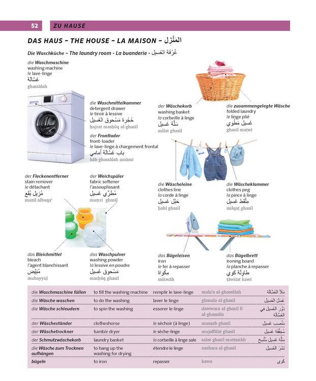 Produktbild: PONS Gro&szlig;es Bildw&ouml;rterbuch Arabisch - Deutsch + Englisch und Franz&ouml;sisch