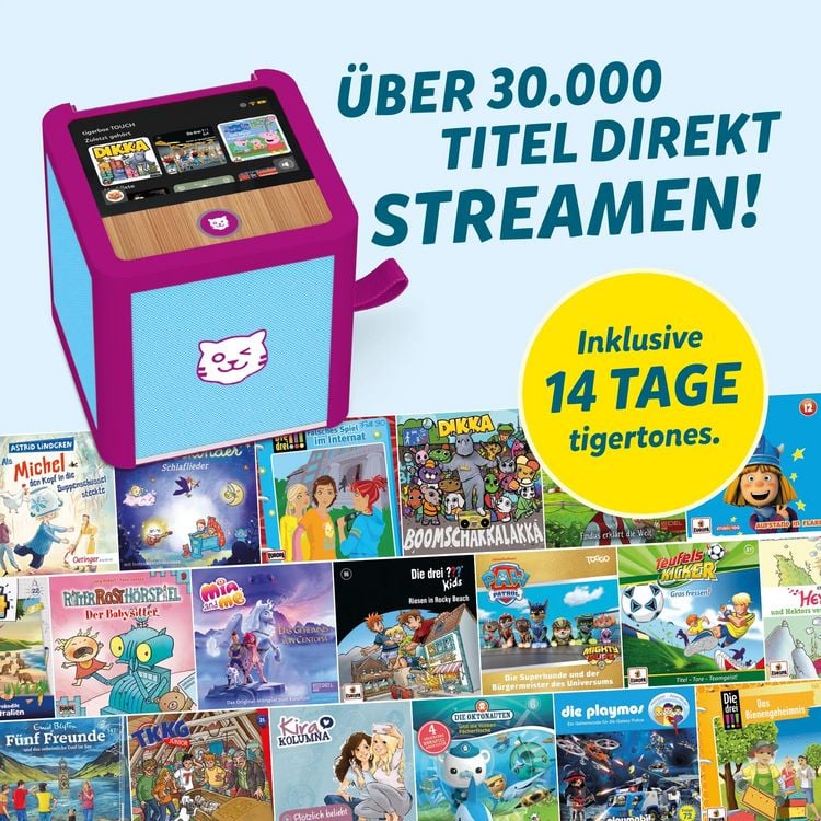 Produktbild: Tigerbox TOUCH PLUS (Miami Blue) - Vorteilspaket