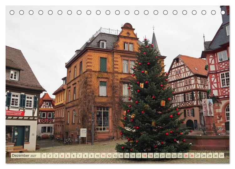Produktbild: Heppenheim im Laufe der Jahreszeiten (Tischkalender 2027 DIN A5 quer), CALVENDO Monatskalender