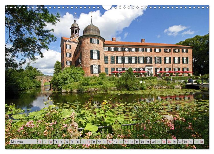 Produktbild: Ein Sommertag in Eutin (Wandkalender 2026 DIN A3 quer), CALVENDO Monatskalender