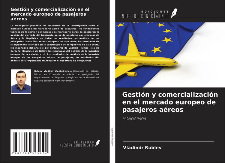 Produktbild: Gesti&oacute;n y comercializaci&oacute;n en el mercado europeo de pasajeros a&eacute;reos