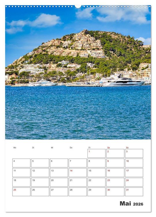 Produktbild: Mallorca - Traumhafte Insel auf der Sonnenseite (hochwertiger Premium Wandkalender 2026 DIN A2 hoch), Kunstdruck in Hochglanz
