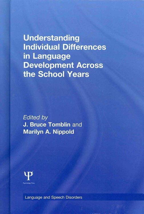 Produktbild: Understanding Individual Differences in Language Development Across the School Years