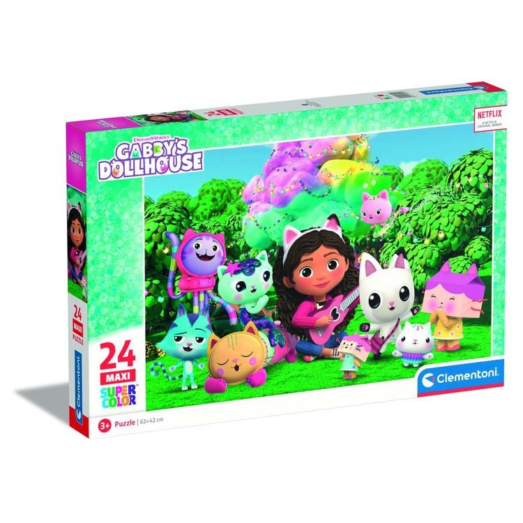 Bild vom Artikel Clementoni - Supercolor Puzzle - Maxi - Gabby's Dollhouse, 24 Teile vom Autor 