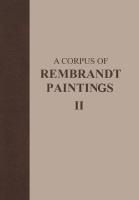 Produktbild: A Corpus of Rembrandt Paintings