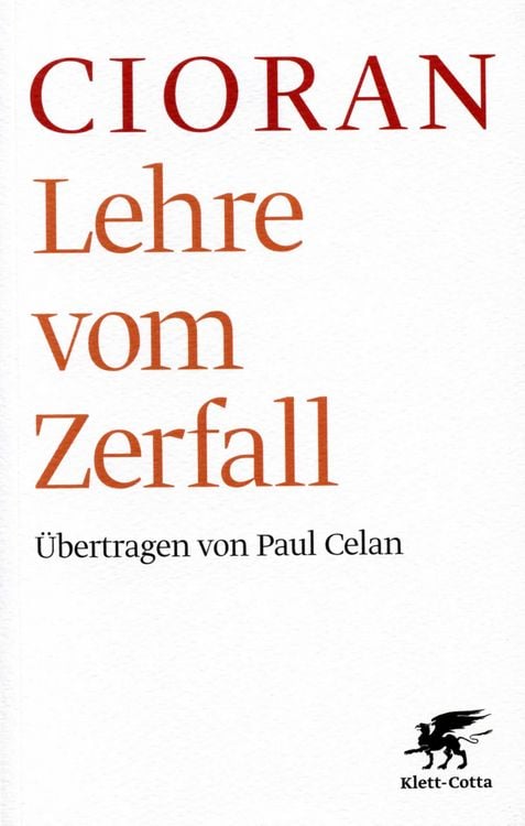 Produktbild: Lehre vom Zerfall