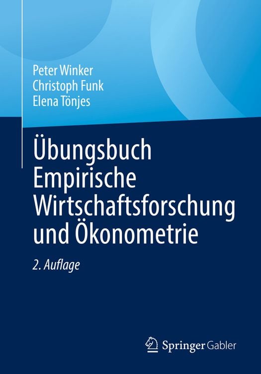 Produktbild: &Uuml;bungsbuch Empirische Wirtschaftsforschung und &Ouml;konometrie