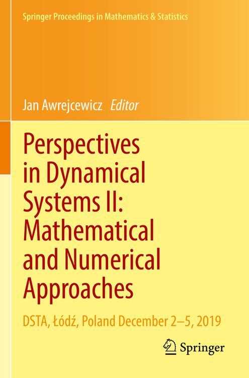 Produktbild: Perspectives in Dynamical Systems II: Mathematical and Numerical Approaches
