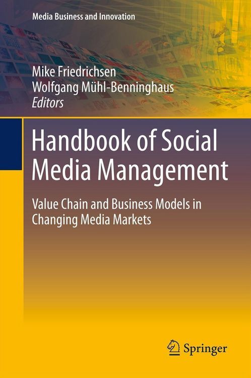 Produktbild: Handbook of Social Media Management