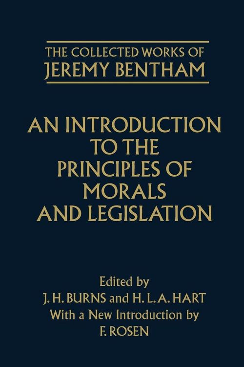 Produktbild: An Introduction to the Principles of Morals and Legislation