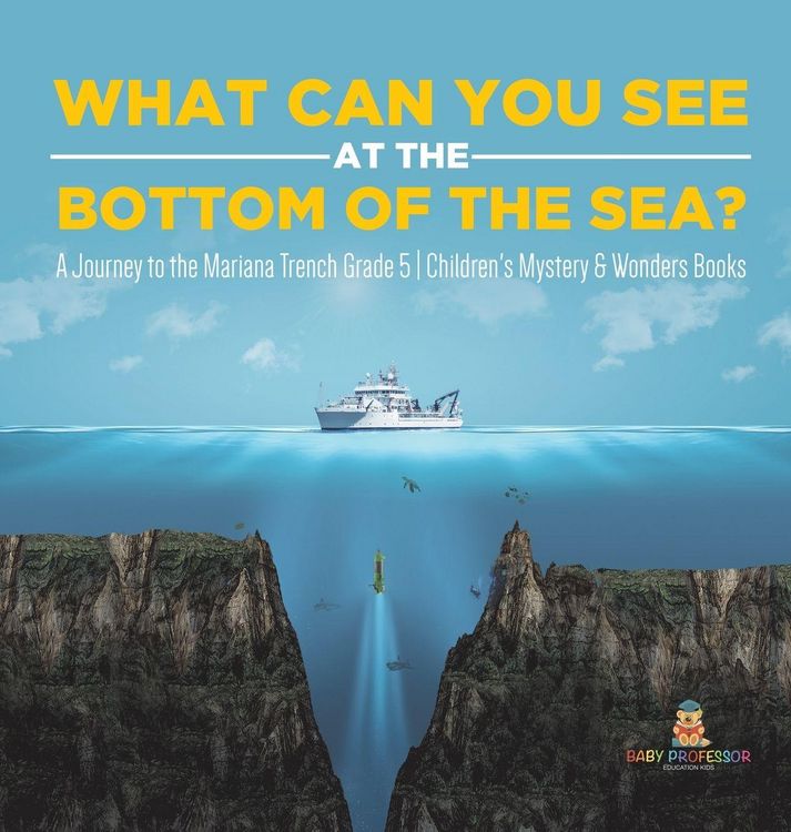 Produktbild: What Can You See in the Bottom of the Sea? A Journey to the Mariana Trench Grade 5 | Children's Mystery & Wonders Books
