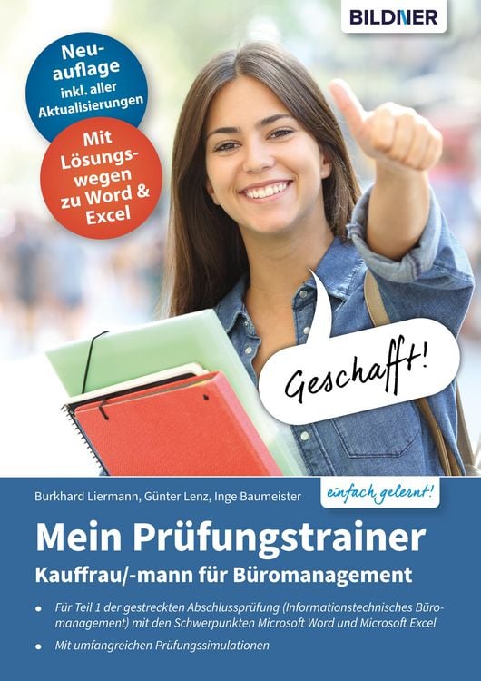 Produktbild: Mein Pr&uuml;fungstrainer Kauffrau / Kaufmann f&uuml;r B&uuml;romanagement Teil 1 der gestreckten Abschlusspr&uuml;fung