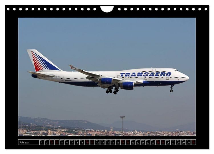 Produktbild: 747 Queen of the Skies (Wall Calendar 2027 DIN A4 landscape), CALVENDO 12 Month Wall Calendar