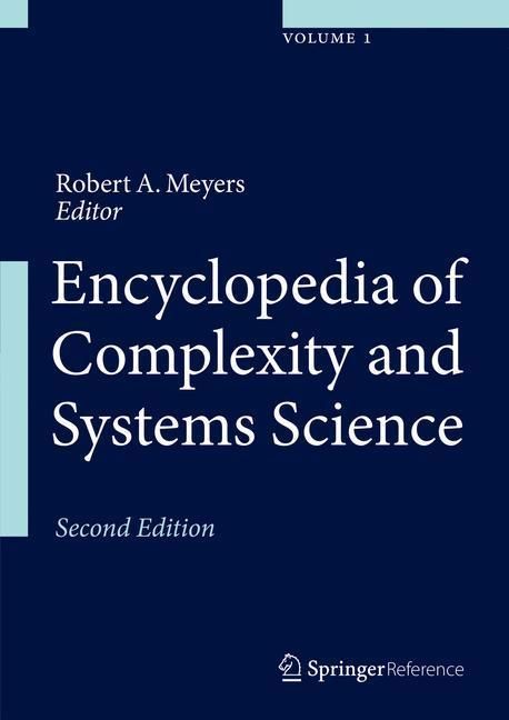 Produktbild: Encyclopedia of Complexity and Systems Science