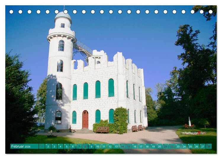 Produktbild: Die Pfaueninsel in Berlin (Tischkalender 2026 DIN A5 quer), CALVENDO Monatskalender