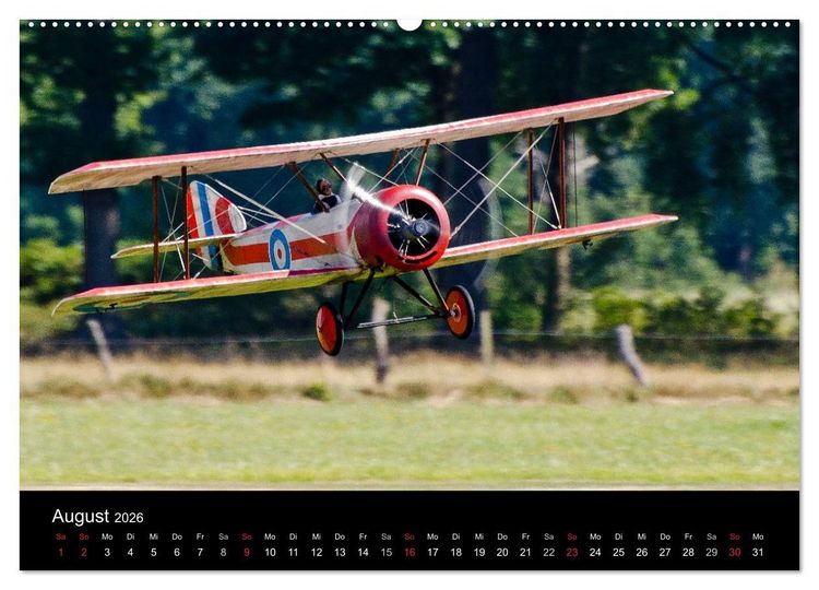 Produktbild: Modellflieger / CH-Version (hochwertiger Premium Wandkalender 2026 DIN A2 quer), Kunstdruck in Hochglanz