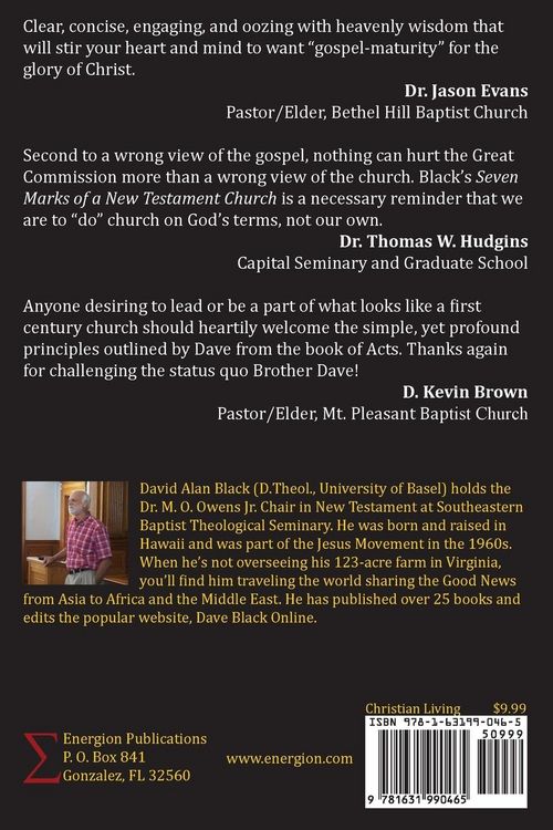 Produktbild: Seven Marks of a New Testament Church