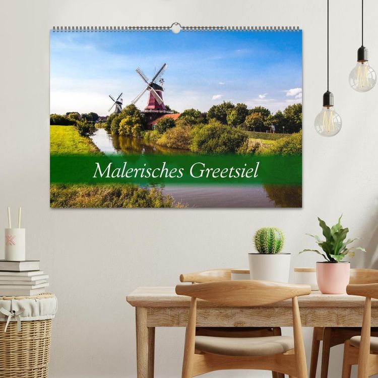 Produktbild: Malerisches Greetsiel (Wandkalender 2026 DIN A2 quer), CALVENDO Monatskalender