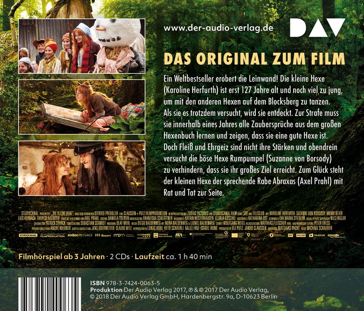 Produktbild: Die kleine Hexe &ndash; Das Original-H&ouml;rspiel zum Film