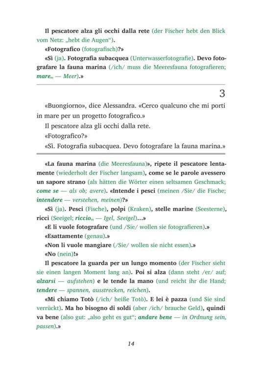 Produktbild: Italienisch lernen mit lustigen Kurzgeschichten (A2) - Fotografia subacquea (+ Audio-Online)