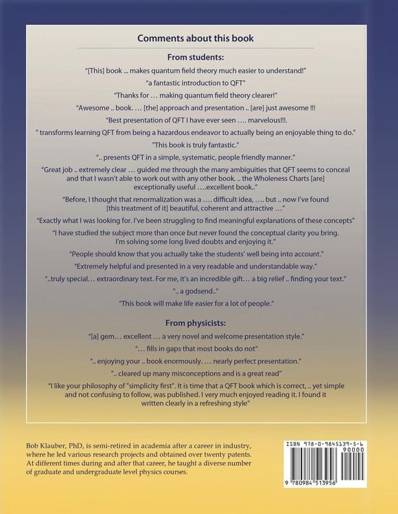 Produktbild: Student Friendly Quantum Field Theory Volume 1