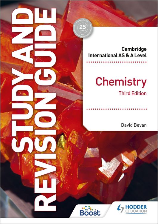 Produktbild: Cambridge International AS/A Level Chemistry Study and Revision Guide Third Edition