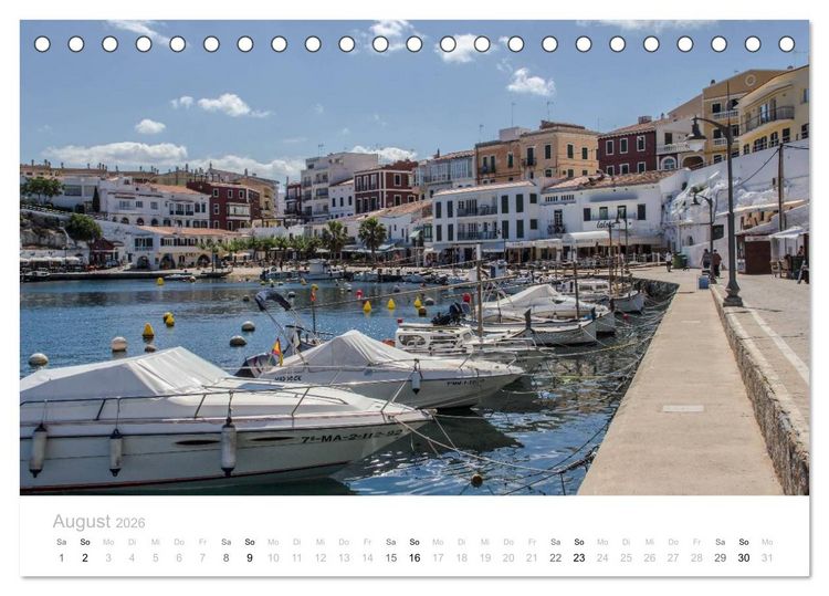 Produktbild: MENORCA 2 - Landschaftsfotografien von Niko Korte (Tischkalender 2026 DIN A5 quer), CALVENDO Monatskalender