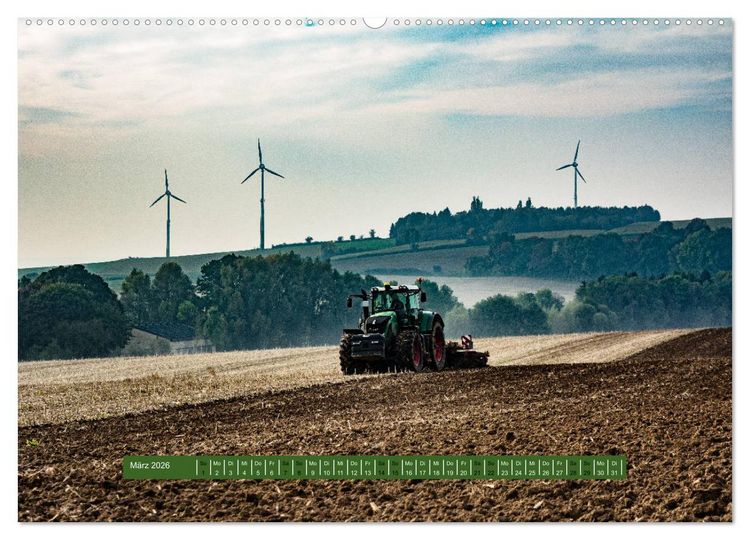 Produktbild: Landwirtschaft - Giganten im Feld (Wandkalender 2026 DIN A2 quer), CALVENDO Monatskalender