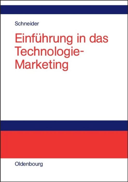 Produktbild: Einf&uuml;hrung in das Technologie-Marketing