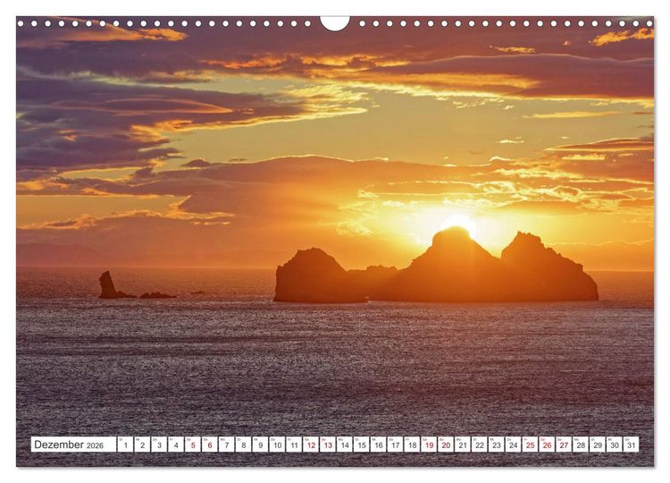 Produktbild: Die Farben Islands (Wandkalender 2026 DIN A3 quer), CALVENDO Monatskalender
