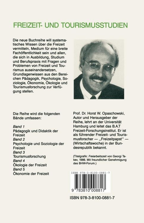 Produktbild: P&auml;dagogik und Didaktik der Freizeit