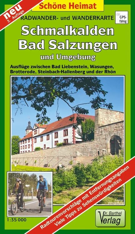 Bild vom Artikel Schmalkalden, Bad Salzungen und Umgebung 1 : 35 000 Radwander- und Wanderkarte vom Autor Verlag Barthel