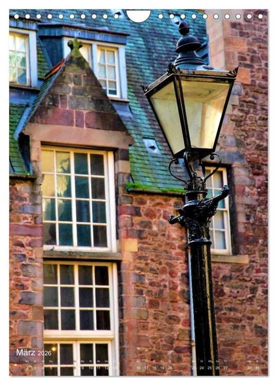 Produktbild: Edinburgh - Einblicke in Schottlands Metropole (Wandkalender 2026 DIN A4 hoch), CALVENDO Monatskalender