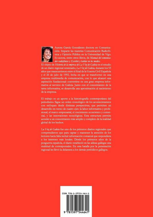 Produktbild: Historia de La Empresa de La Voz de Galicia