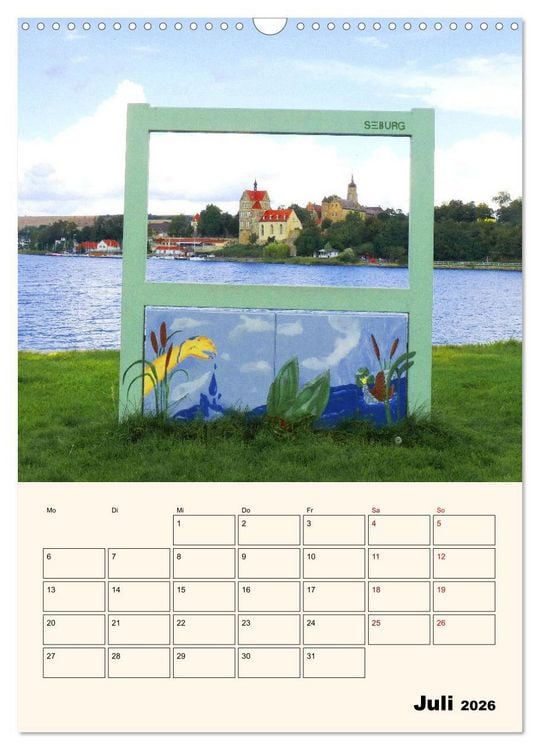 Produktbild: Sch&ouml;nes Sachsen-Anhalt (Wandkalender 2026 DIN A3 hoch), CALVENDO Monatskalender