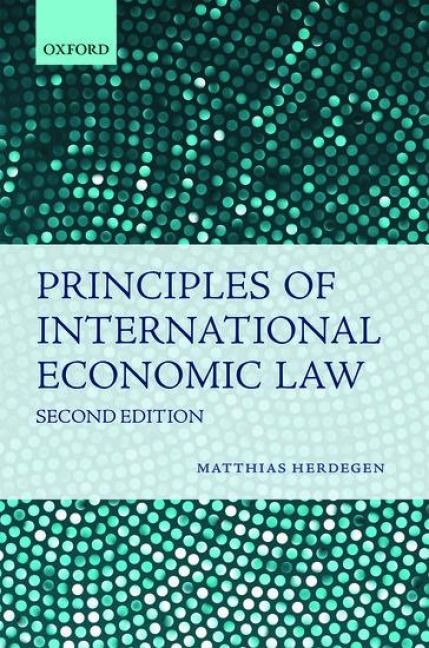Produktbild: Principles of International Economic Law
