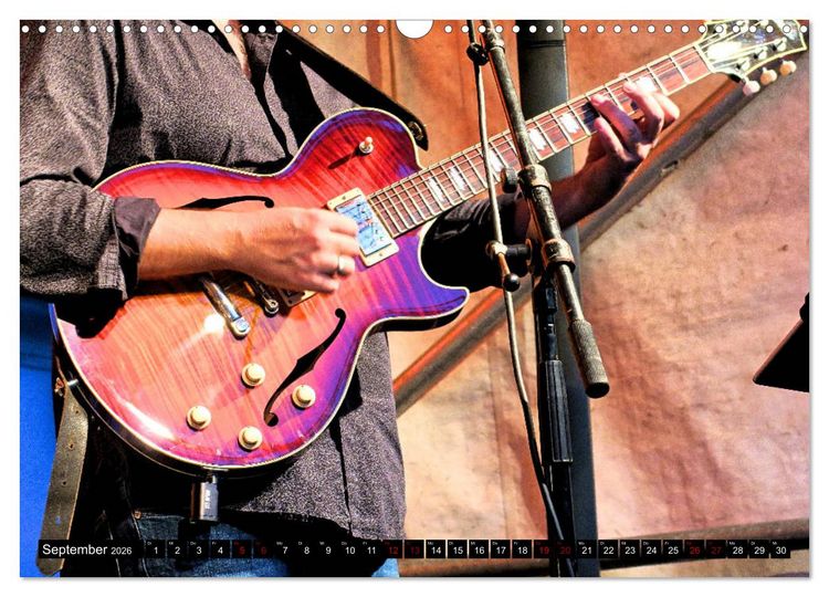 Produktbild: Jazz pur (Wandkalender 2026 DIN A3 quer), CALVENDO Monatskalender