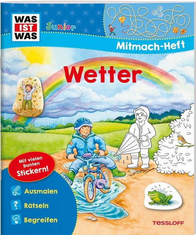 Bild vom Artikel WAS IST WAS Junior Mitmach-Heft Wetter vom Autor Lisa Herden