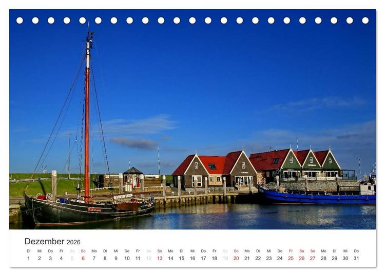 Produktbild: Texel &ndash; Eine Insel die verzaubert (Tischkalender 2026 DIN A5 quer), CALVENDO Monatskalender