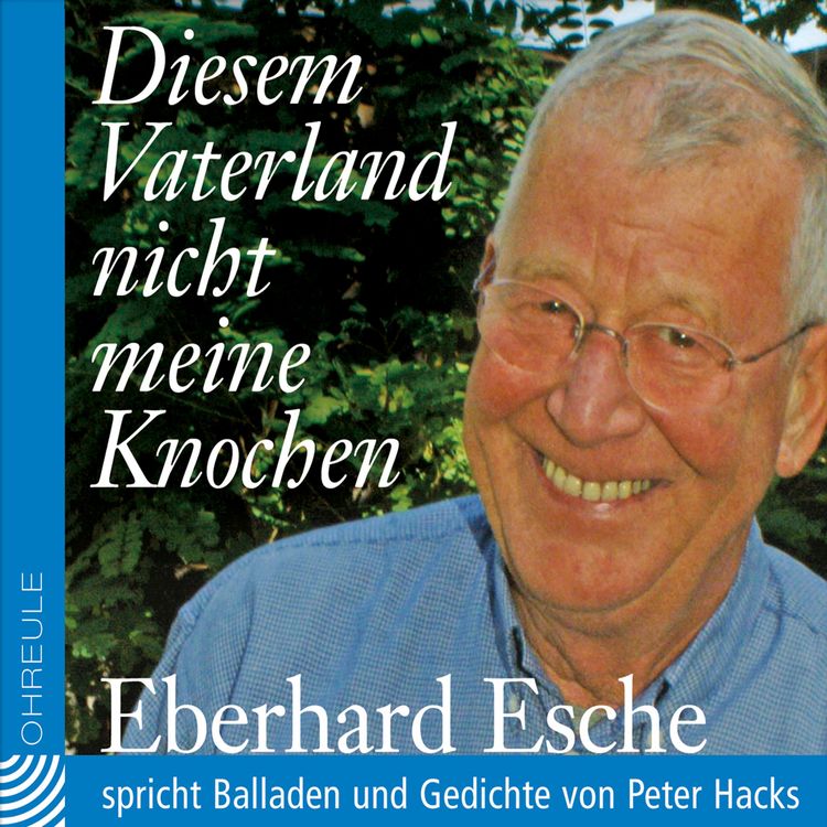 Produktbild: Diesem Vaterland nicht meine Knochen