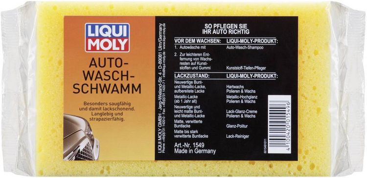 Produktbild: Liqui Moly 1549 Autoschwamm 1 St. (L x B x H) 16.5 x 10 x 4.5cm