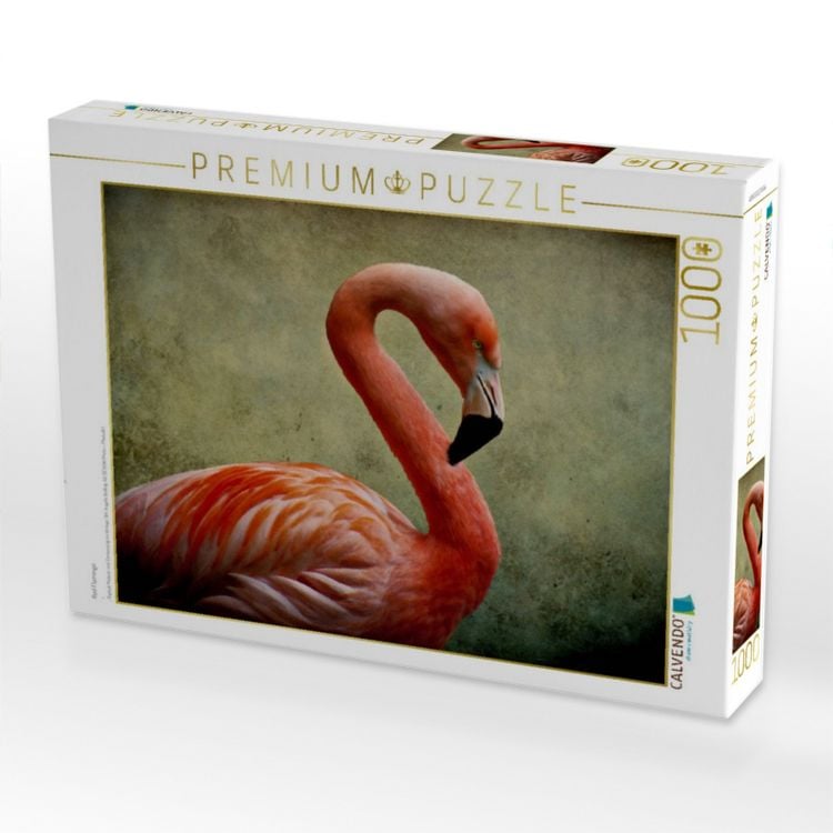 Produktbild: CALVENDO Puzzle Red Flamingo | 1000 Teile Lege-Gr&ouml;&szlig;e 64x48cm Foto-Puzzle f&uuml;r gl&uuml;ckliche Stunden