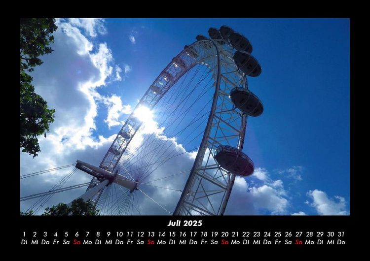 Produktbild: London 2025 Fotokalender DIN A3