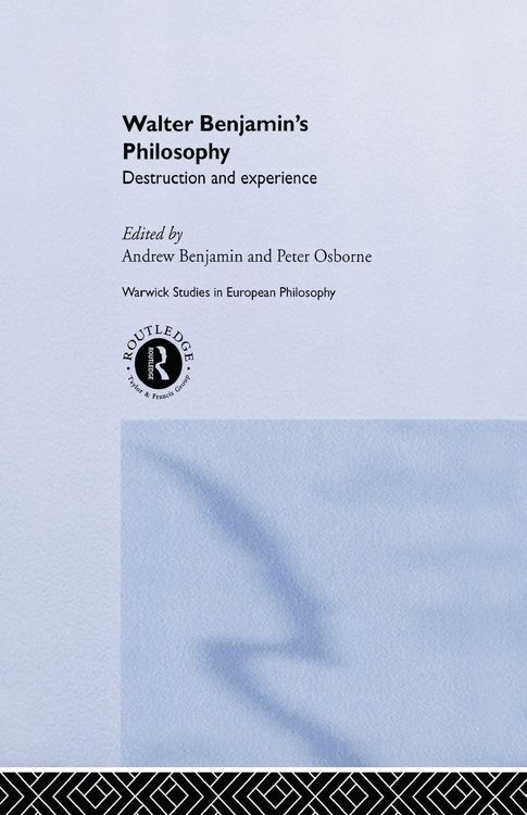 Produktbild: Walter Benjamin's Philosophy