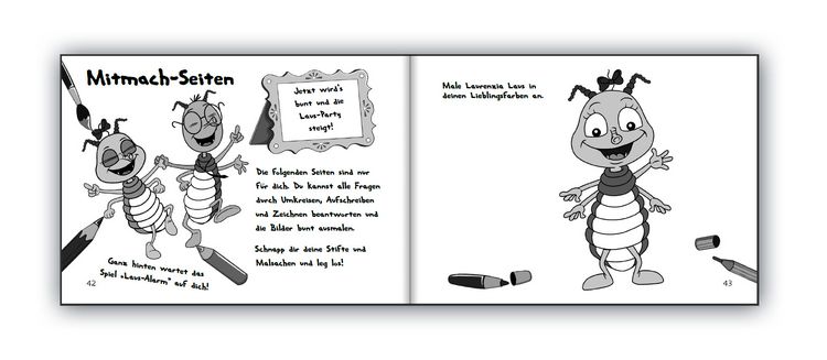 Produktbild: Familie Laus zieht aus! Das fr&ouml;hlich illustrierte Vorlese- und Mitmachbuch zum Thema Kopfl&auml;use
