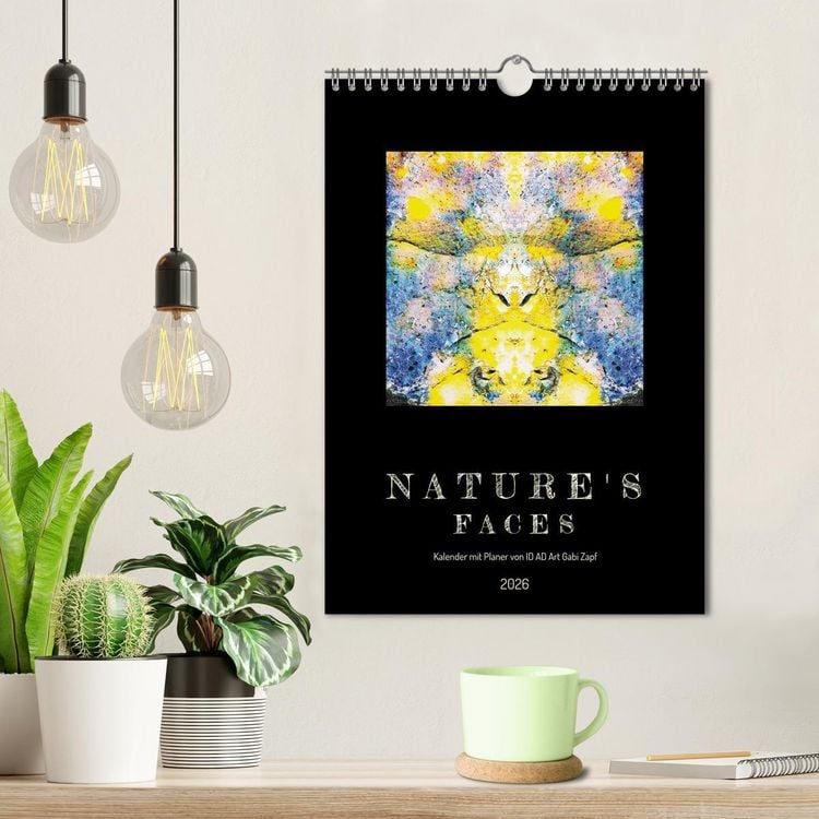 Produktbild: Nature's Faces (Wandkalender 2026 DIN A4 hoch), CALVENDO Monatskalender